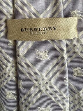 Burberry Equestrian Knight Silk Necktie